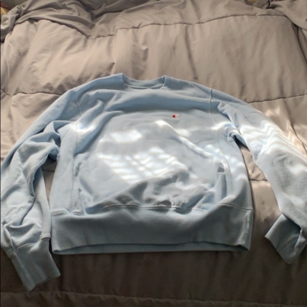 Blue champion sweater
